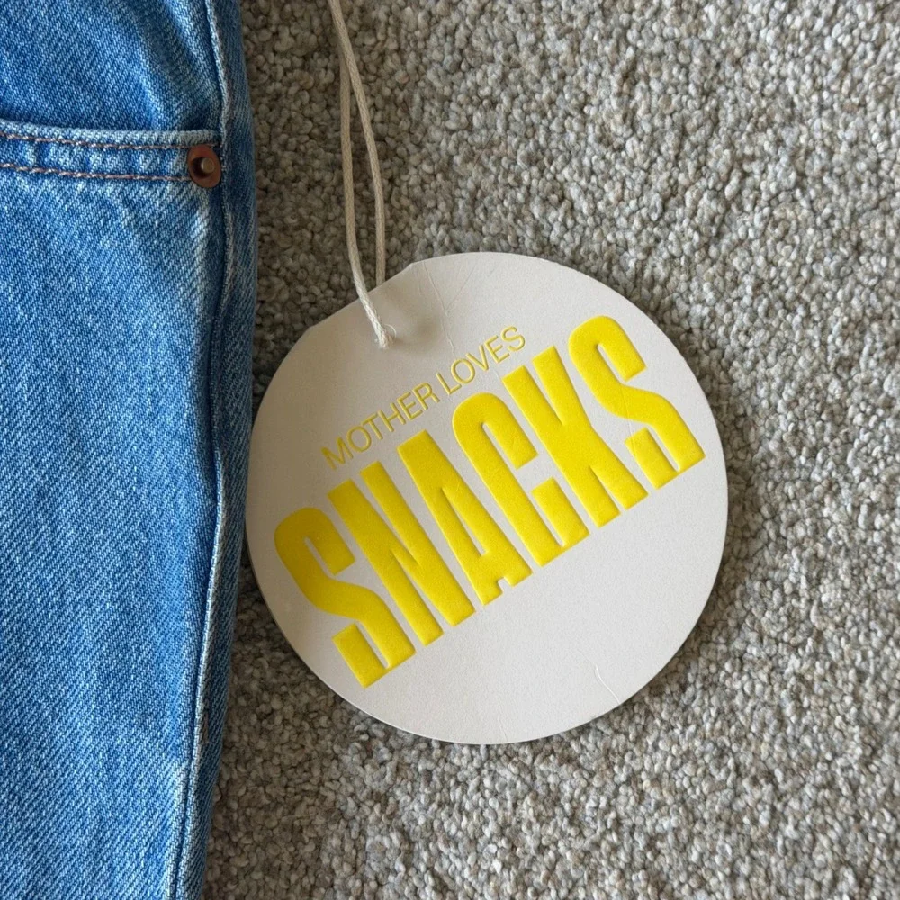 Snacks Mother Denim The Pleated Fun Dip Ankle Jeans 31 Delicious Memories NWT ! - Picture 11 of 11